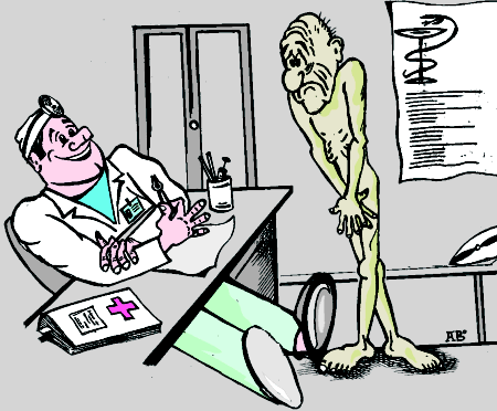 карикатуры про врачей